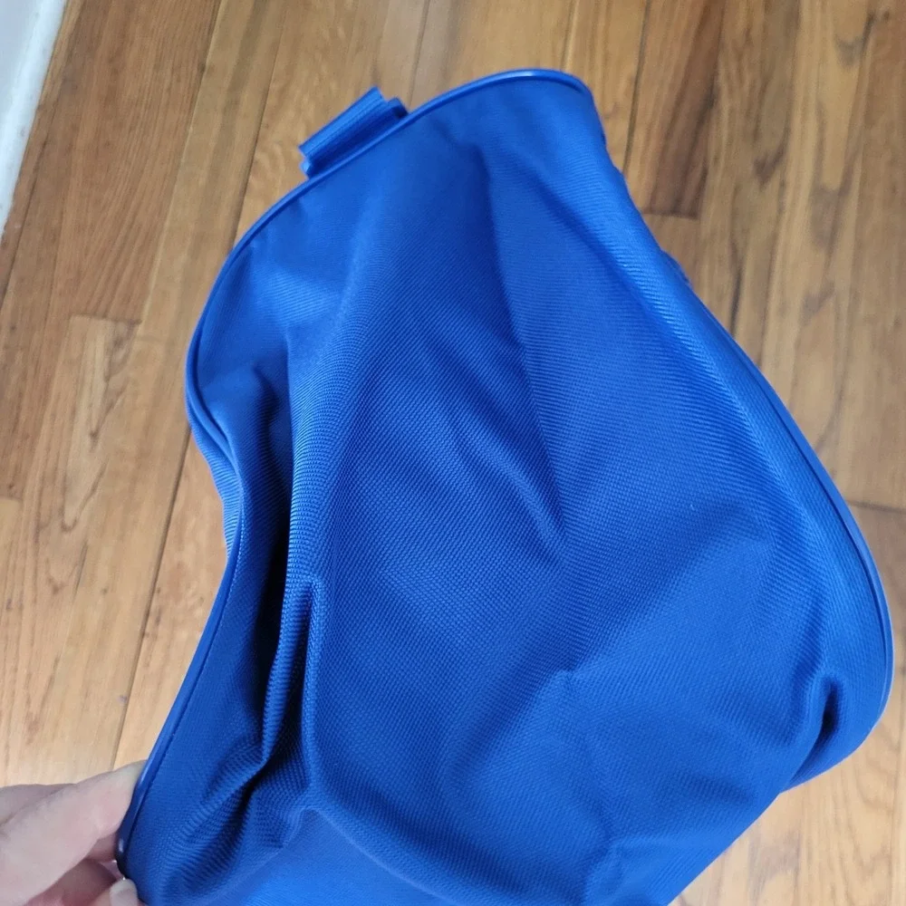 Vitamin Shoppe Duffle Gym Adjustable Strap Bag Blue Travel
